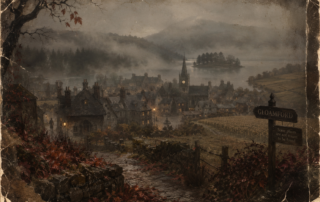 Gloamford is a fictional village, created for an AI roleplay around Kinktober 2026